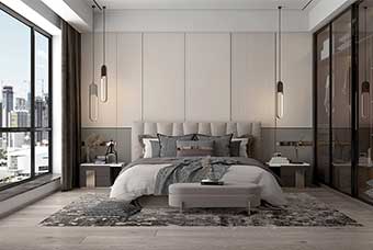 酒泉现代风格-卧室