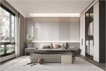 酒泉卧室空间案例